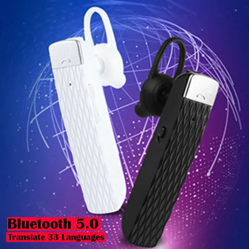 

Smart Instant Translation Bluetooth 5.0 Headset 33 Languages Interpreter Earbud