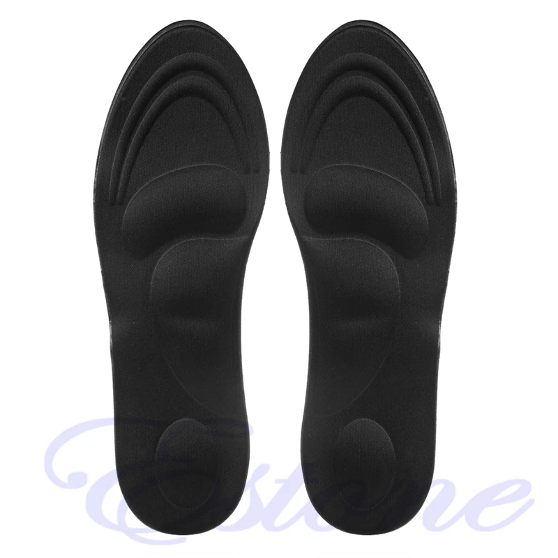 1 пара 3D губка мягкая стелька Комфорт Мягкая обувь на высоком каблуке Pad боли мягкие вставки Новый высокое качество трудно носить много