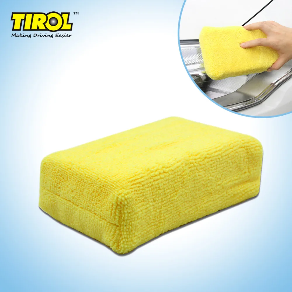 TIROL T22450a Microfiber Sponge Car Wash Cleaning Sponge Car Wash