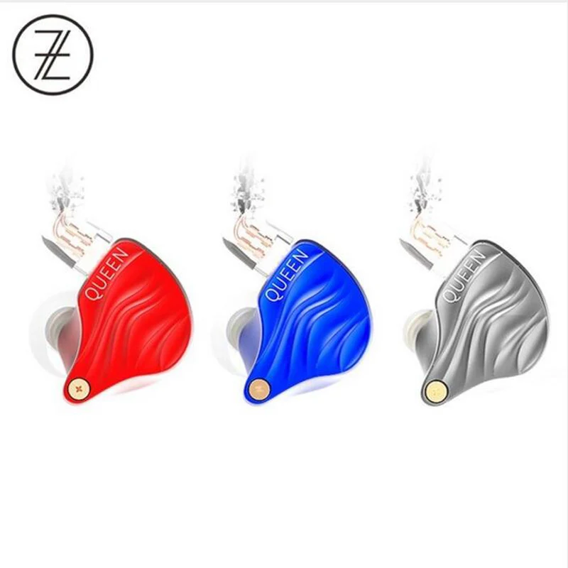 

The Fragrant Zither TFZ QUEEN 2Pin Interface Metal HIFI Monitor IEM 3.5mm In Ear Sports Music Dynamic DJ Stage Earphone