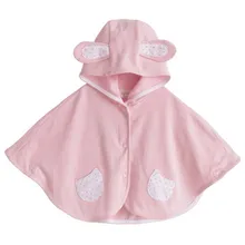 Однотонное Детское Пончо, накидка, Детское пальто, детская одежда, Новое Модное детское пальто, плащ для младенца