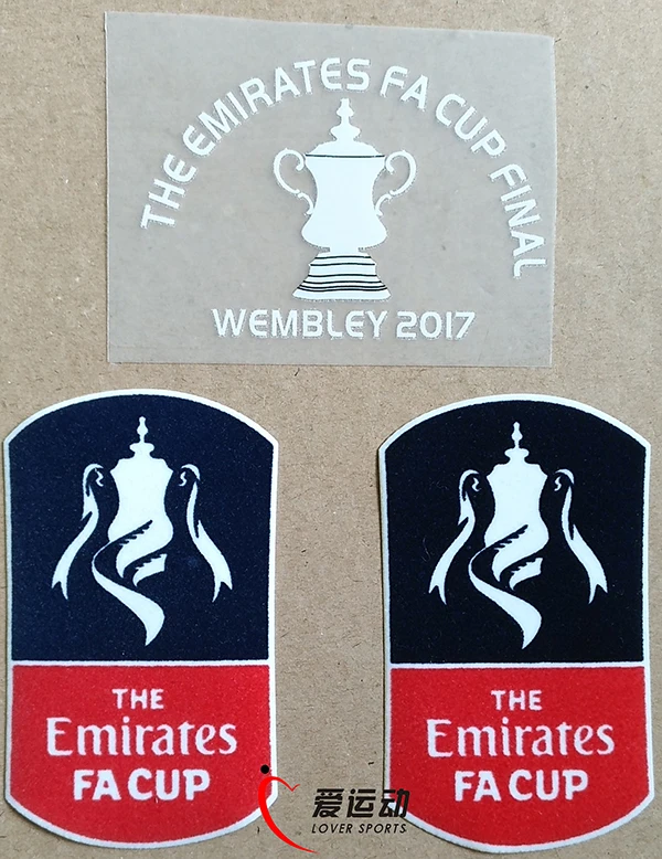 

2017 FA Cup Final details +FA cup patch FA CUP FINAL WEMBLEY 2017 THE EMIRATES FA CUP FINAL 2017