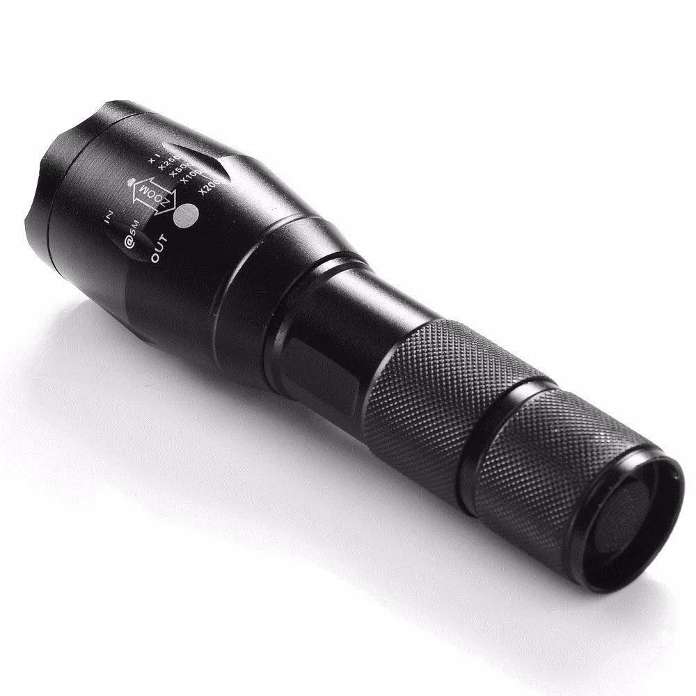 G700 X800 5000Lumen Zoomable XML T6 LED 18650 Flashlight Focus Torch Lamp Light (5)