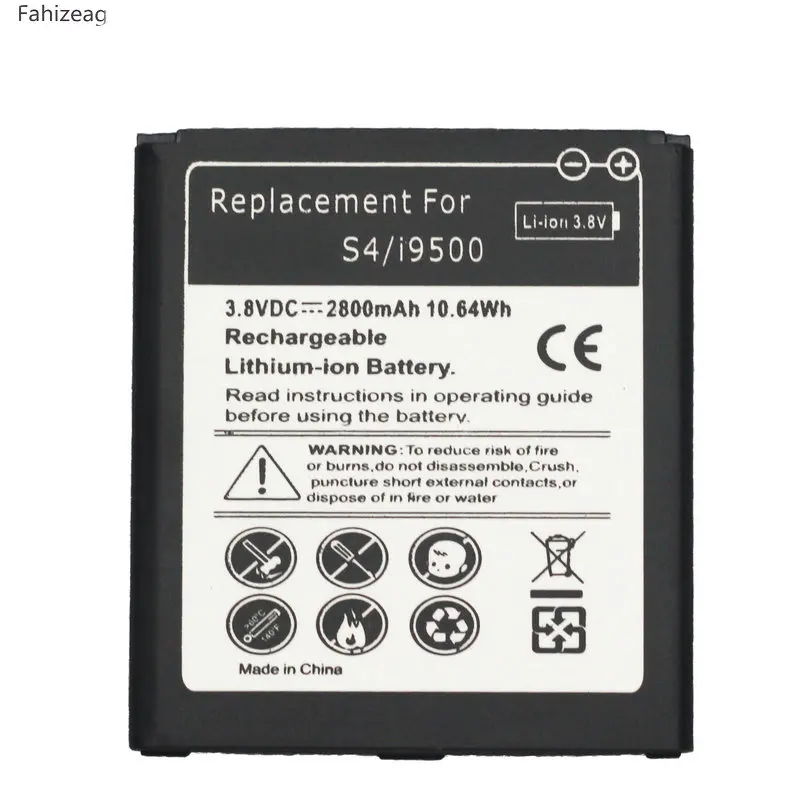 2800mAh EB485760LU/B600BC/B600BE запасная батарея для Samsung Galaxy SIV S4 i9500 i9505 i9502 i959 | Мобильные