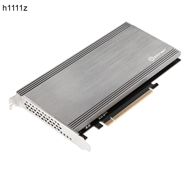 Двойной порт M.2 NVMe для подключения к PCIe 3 0x16 контроллер биfurcation Riser с поддержкой