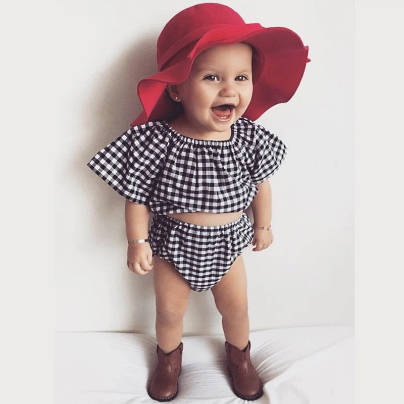 Striped Shorts Bottom Kids Summer Baby Girl Sets 0-24M Baby Girls Clothing Cowboy Tunic Dress Striped Shorts Bottom Kids Summer Baby Girl Sets 0-24M Baby Girls Clothing Cowboy Tunic Dress
