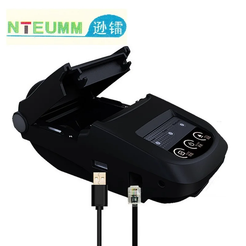 Термопринтер Bluetooth + USB интерфейс портативный мобильный мини принтер для чеков