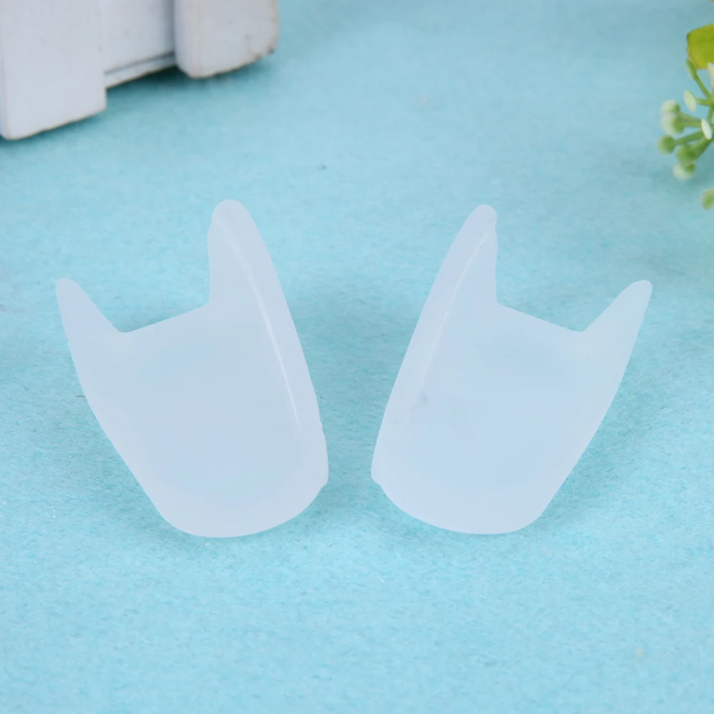 1 Pair Silicone Bone Thumb Orthotics Corrector Hallux Valgus Toe Separator Feet Care Thumb Orthotics Foot Care Tools 2017 S/L