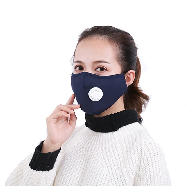 Buy 1Pcs Anti Pollution Mask Dust Respirator Washable
