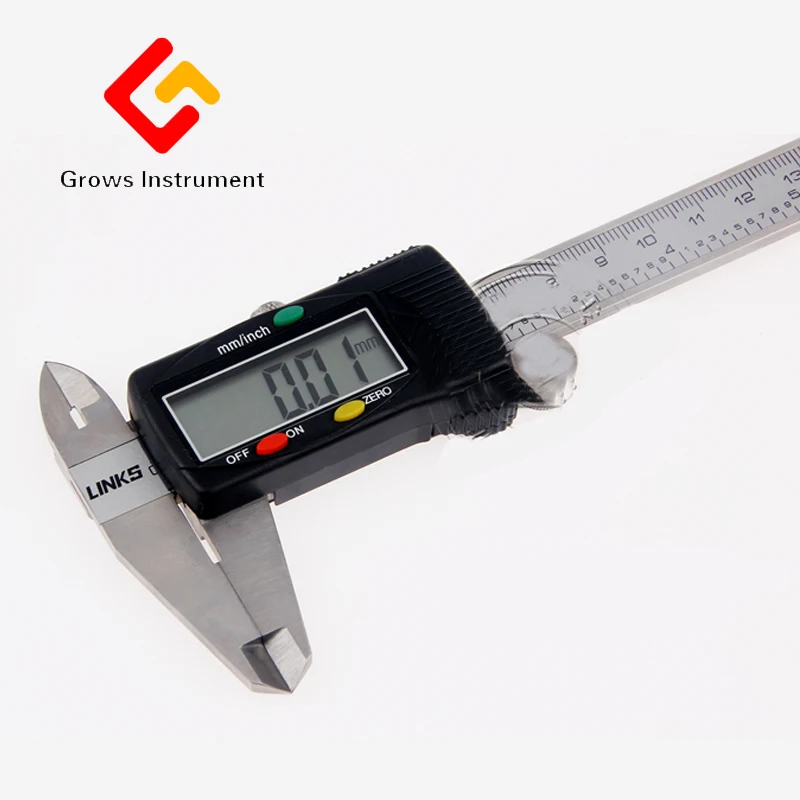 High Quality Exactness Digital Caliper 0 200mm Vernier Calipers Measuring Instruments Stainless