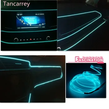 

2017 new car styling LED trim strip Accessories for seat leon subaru alfa romeo vw passat b5 volvo hyundai solaris bmw e36