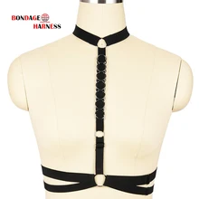 Модный складной бюстгальтер регулируемый эластичный сексуальный бюстгальтер, открытый бюстгальтер соблазнительный, в стиле панк, готика