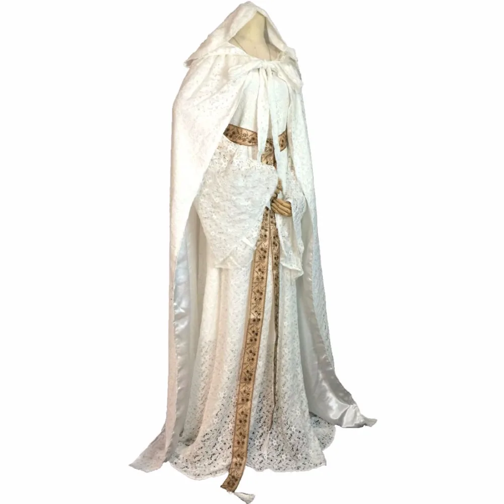

2017 Lord of the Rings The Hobbit Lady Galadriel Cosplay Costume Artanis Nerwen Cosplay Dress