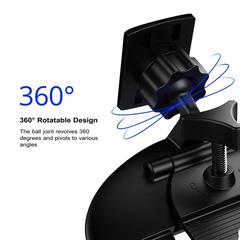 VicTsing Car Phone Mount CD Slot Car Phone Holder Universal Car Cradle Mount GPS Holder 360 Degree for iPhone 88plus77P66s  (8)