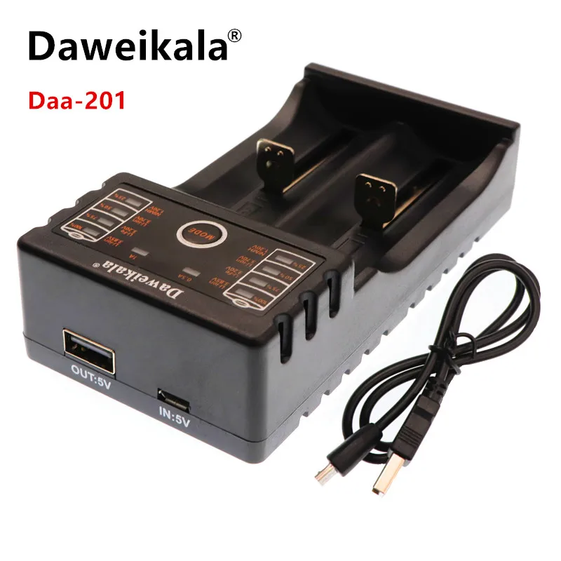 Daweikala Daa 201 USB Intelligent батарея зарядное устройство с запасные аккумуляторы для