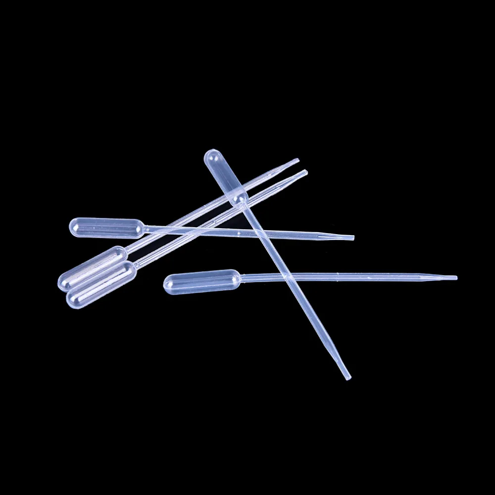 100 шт. одноразовые пластиковые пипетки 0 5 м|graduated pipettes dropper|graduated pipettepipette disposable |