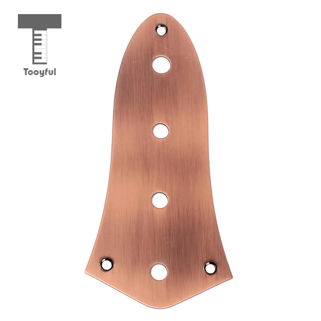 2pcs 4 Holes Standard Control Plate for Jazz Bass Guitar Replacement Accessory