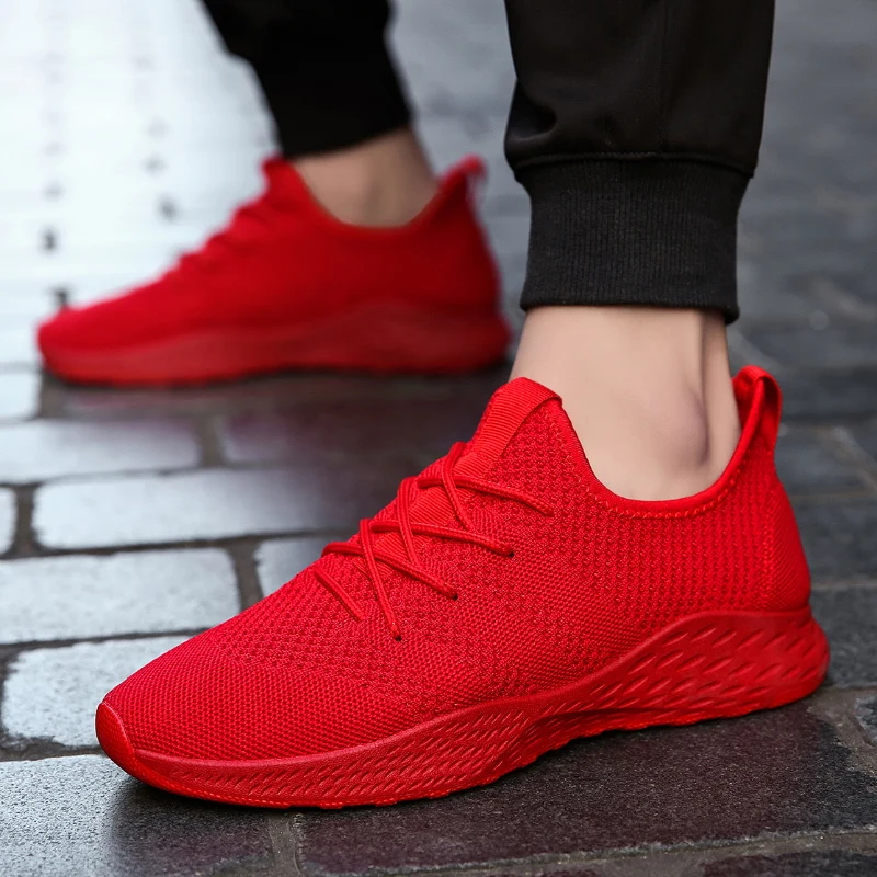 

Plus Size 46 Tenis Masculino 2019 Outdoor Brand Sport Shoes Men Tennis Shoes Male Stability Athletic Sneakers Red Trainers Cheap