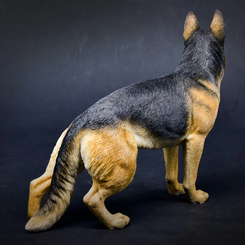 1/6 рабочая модель собаки немецкая овчарка с воротником аниме статуя для 12 дюймов Коллекция аксессуаров
