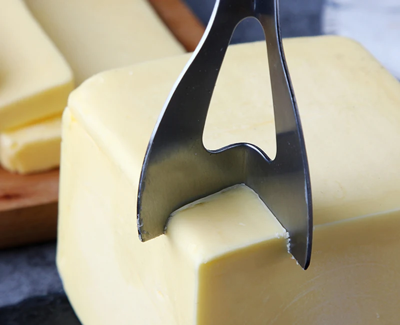 Kitchen Utensils Stainless Steel Cheese Slicer Cheese Butter Corner Cutter Ease Use Butter Knife Cheese Cutting Cooking Tools (13)
