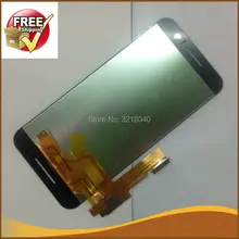 1 pçs têm verificação móvel preto whtie cor display lcd para htc um s9 tela de toque digitador assembléia navio livre