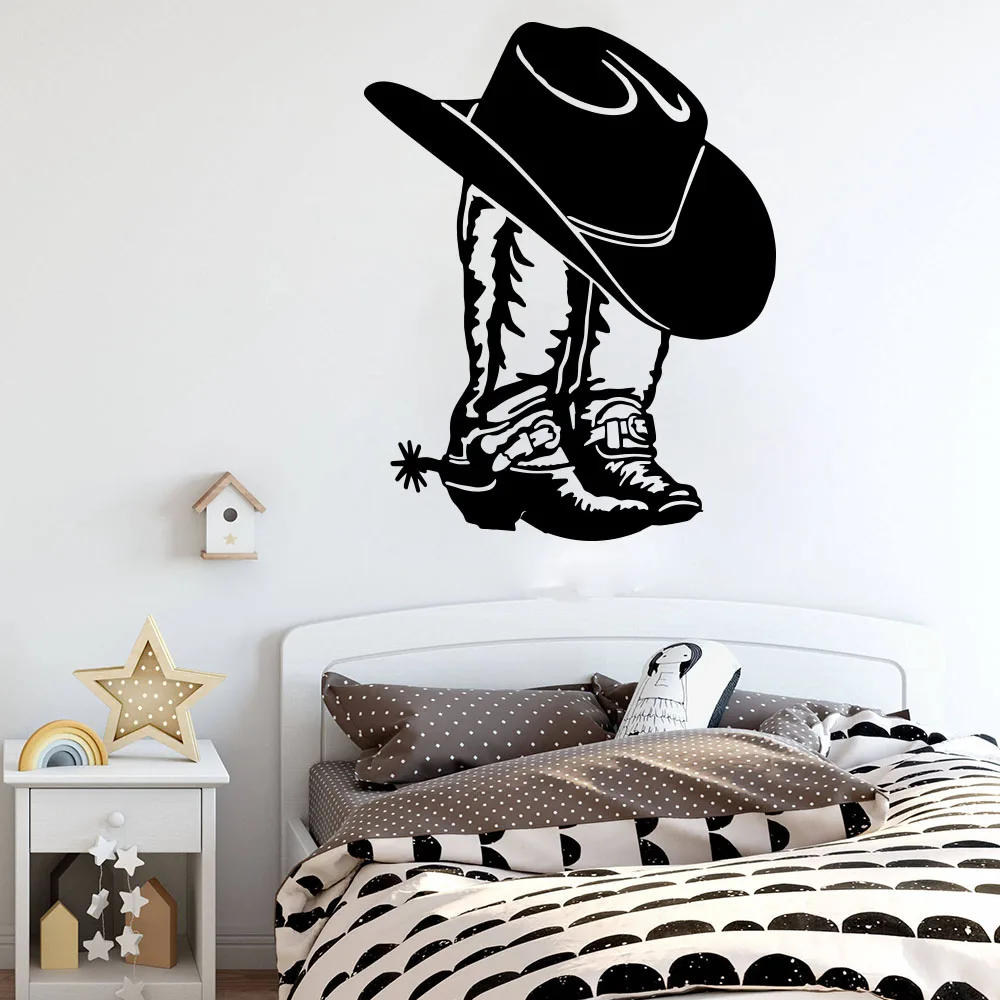 Cowboy Sticker Cowgirl Boot Sticker Western Sticker