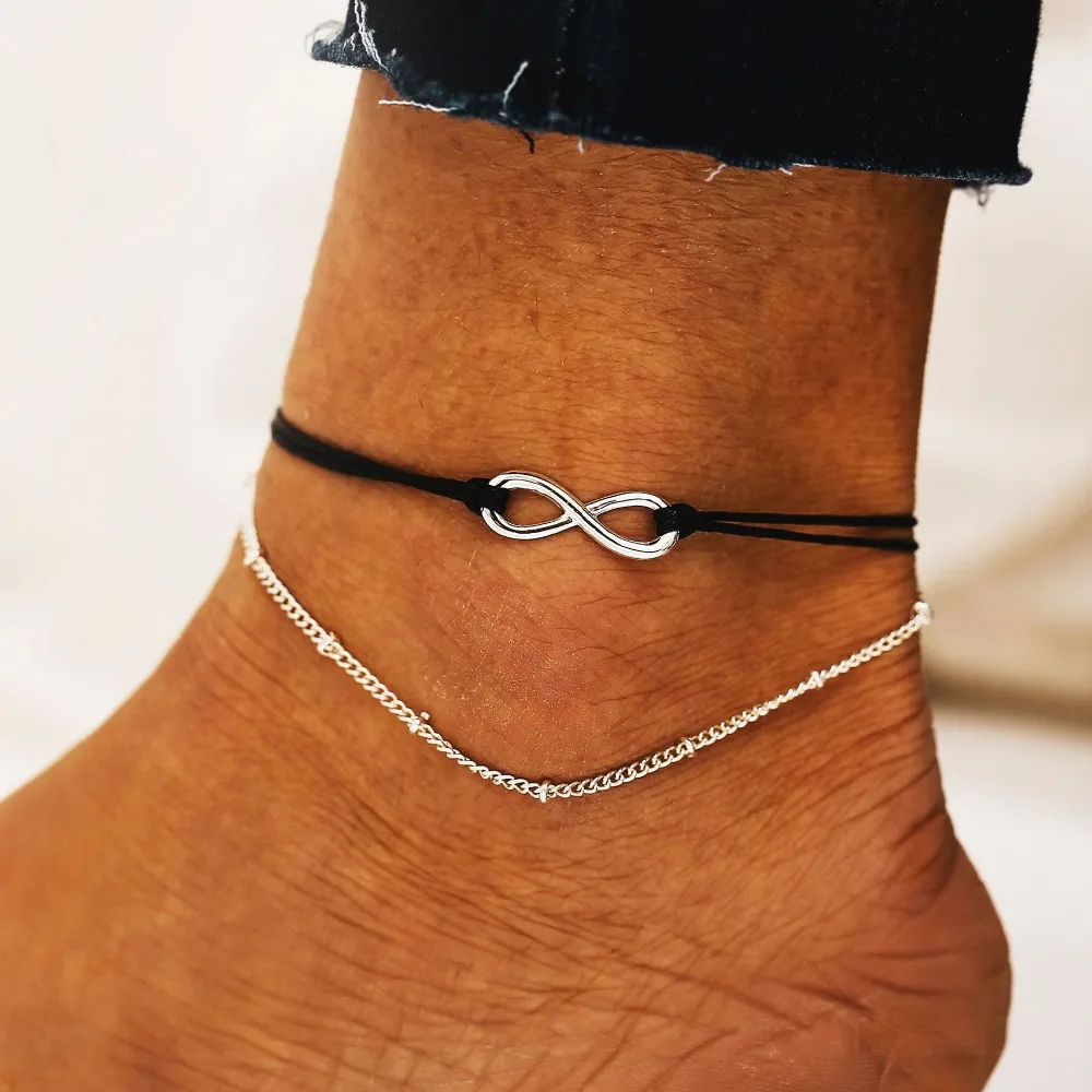 

Bohemian Beads Ankle Bracelet for Women On Leg Chain Turtle Lotus Ankle Bracelets Tassel Anklet Vintage Foot Jewelry Accessories