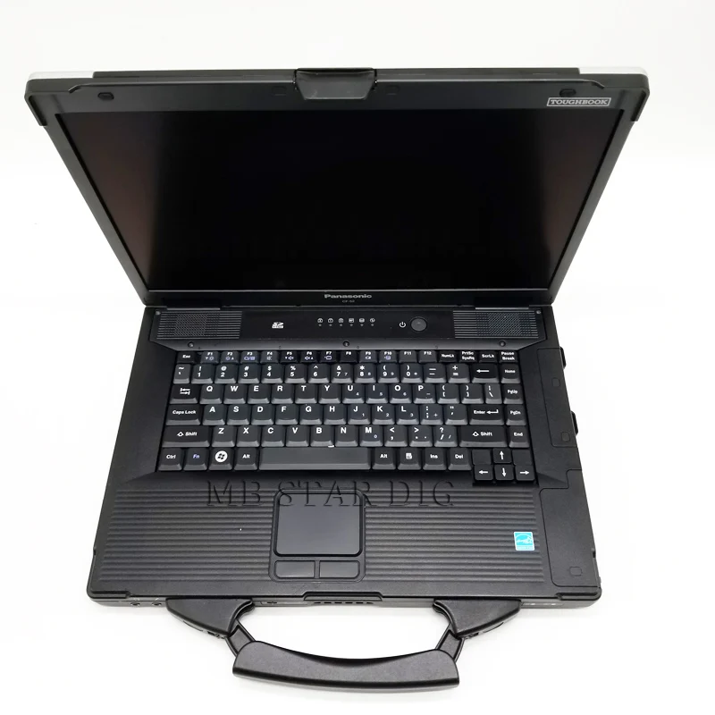 Высокая производительность CF52 ноутбук i3 процессор 4 Гб ОЗУ работает для MB Star c4 MB SD Подключение C5 автомобильный диагностический инструмент с V2019.07 программным обеспечением