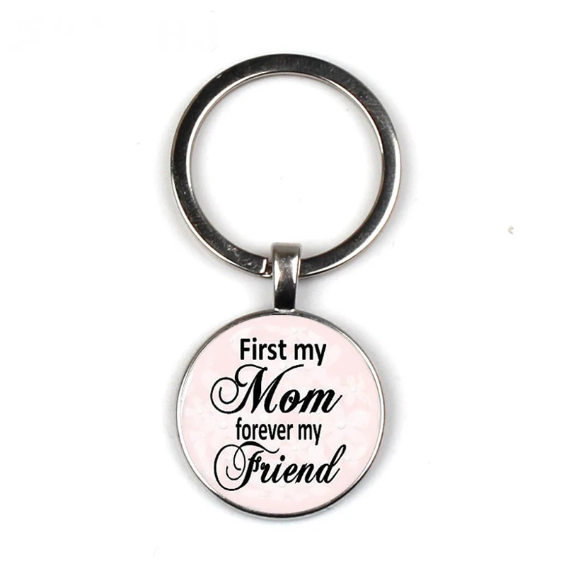 Цепочка для ключей с надписью Forever first mom my кулон друг модный брелок на день матери