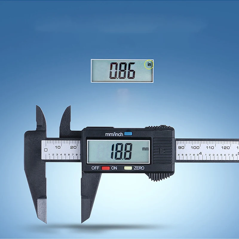 150 мм Микрометр цифровая шкала-линейка автоматический измерительный инструмент цифровой суппорт с глубиной экрана верньерный Калибр точный инструмент