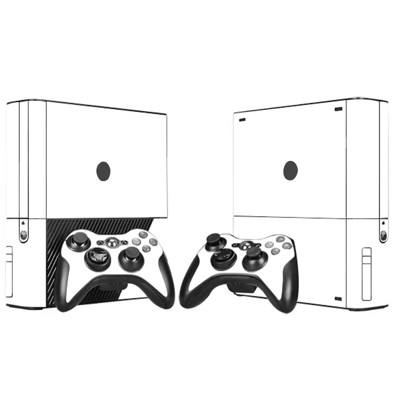 

White color Vinyl Skin Sticker for Xbox 360E Console for Xbox 360 E Stickers