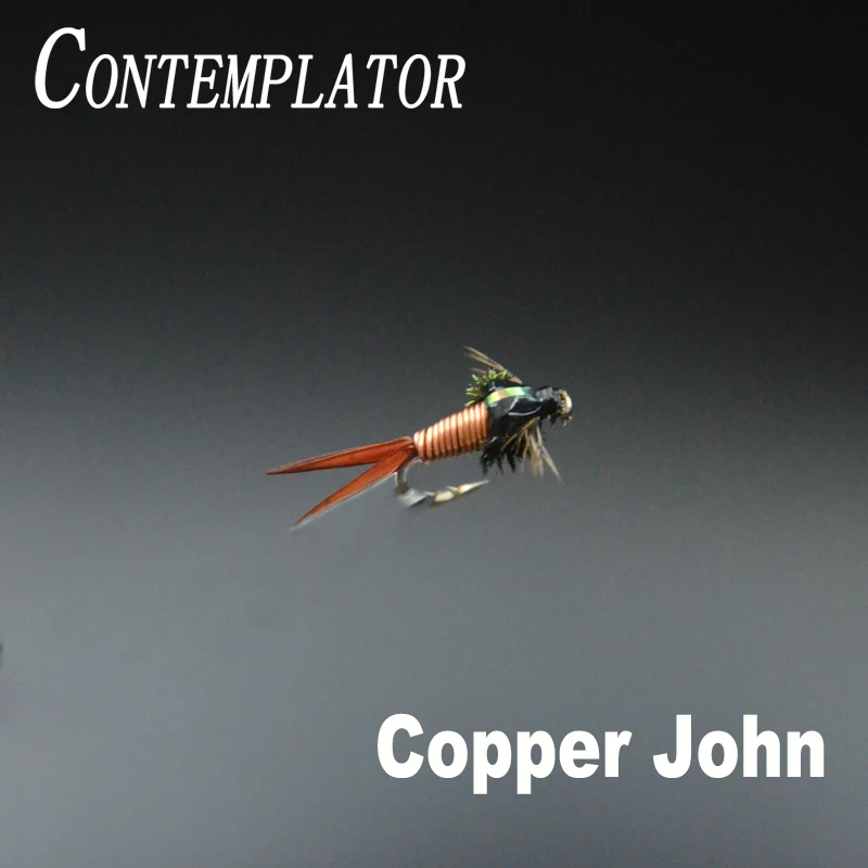 CONTEMPLATOR 5pcs 12 Copper John sinking classic wet fly mouche