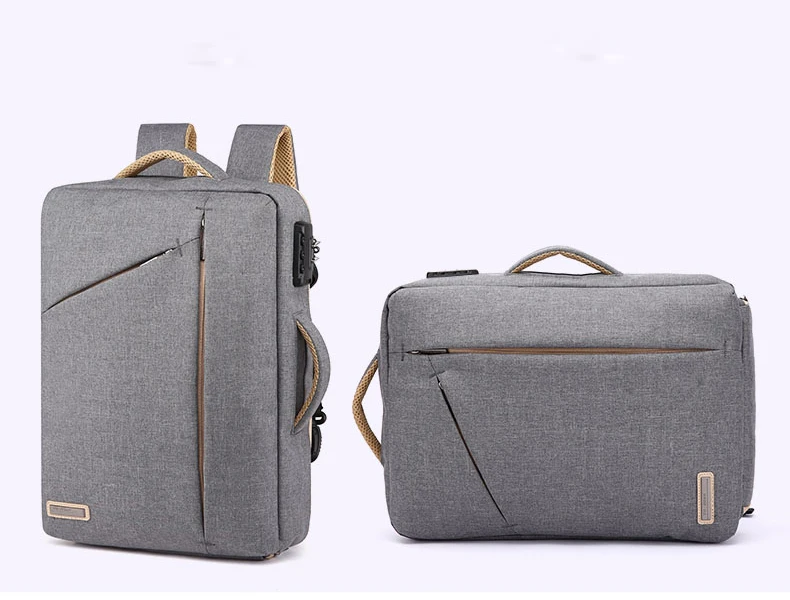 TUGUAN, мужской рюкзак для ноутбука, рюкзак для путешествий с защитой от воровства, подходит для 15,6 дюймов, сумка для ноутбука, мужские деловые дорожные сумки