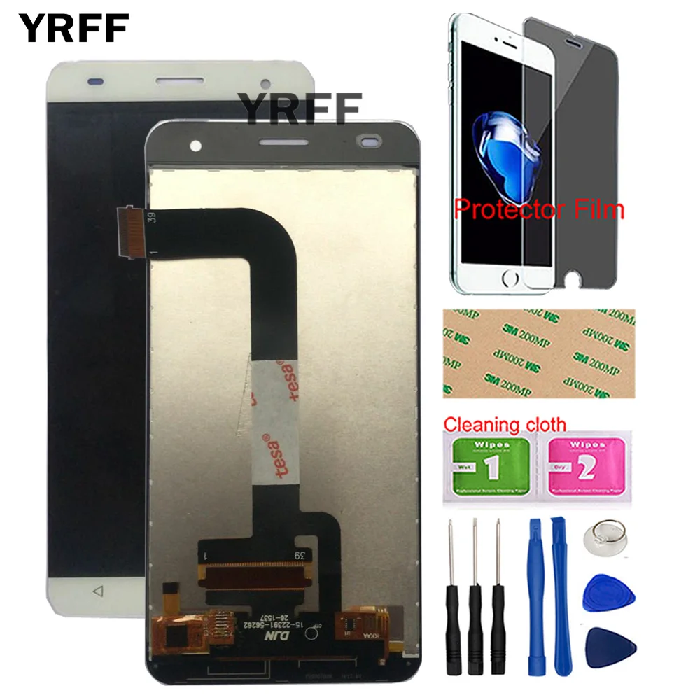 

Mobile LCD Display For Fly FS504 Cirrus 2 LCD Display Touch Screen Digitizer Glass Repair FS504 Phone Sensor Tool Protector Film
