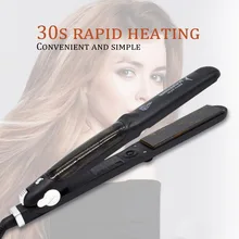 2 в 1 керамическая плита щипцы для завивки выпрямитель щипцы для волос анион спрей паровой прямой инструмент для волос хобби Стайлинг для волос Инструменты