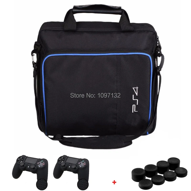Buy PS4 Game Sytem Bag Canvas Carry Bags Case Protective Shoulder Bag Handbag