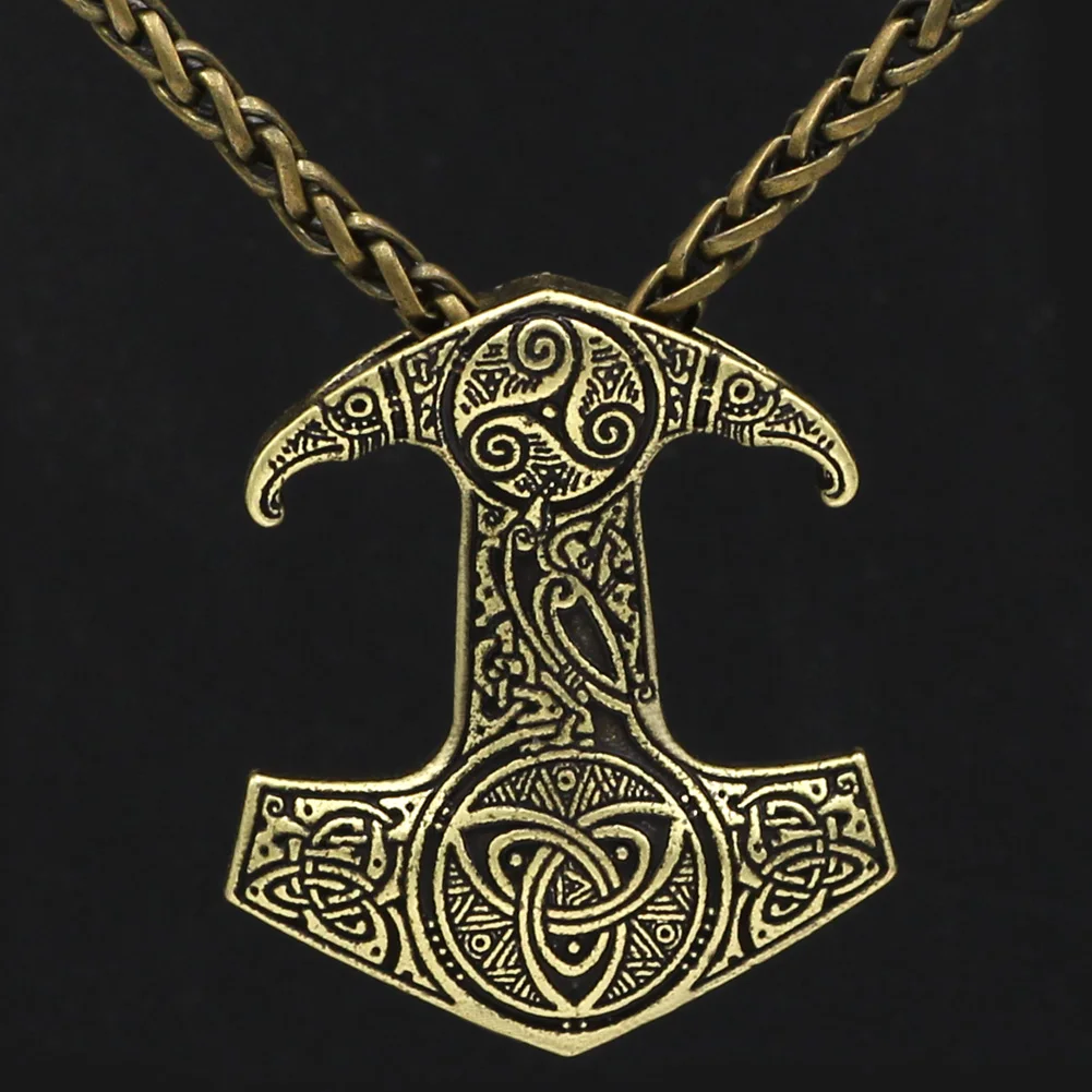 Youe Shoe Мужская обувь Viking Talisman Thor Hammer амулет в виде молота Odin Ворон символ узел