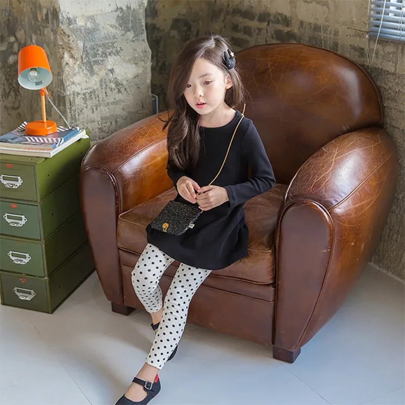 

2015 new fashion baby Girls dresses autumn winter Teenage cotton full vestidos princess christmas dress elsa tutu kids clothes