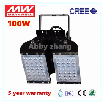 

Industrial Lighting Led Lamp 100W LED Tunnel light CREE Chip 3030 Meanwell Driver LED Floodlights AC85-277V Free Shipping