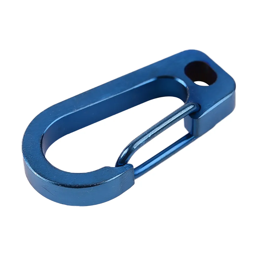 EDC سبائك التيتانيوم حلقة تسلق المفاتيح مشبك شماعات حلقة تسلق كيرينغ حامل تسلق الاكسسوارات تسلق الجبال هوك