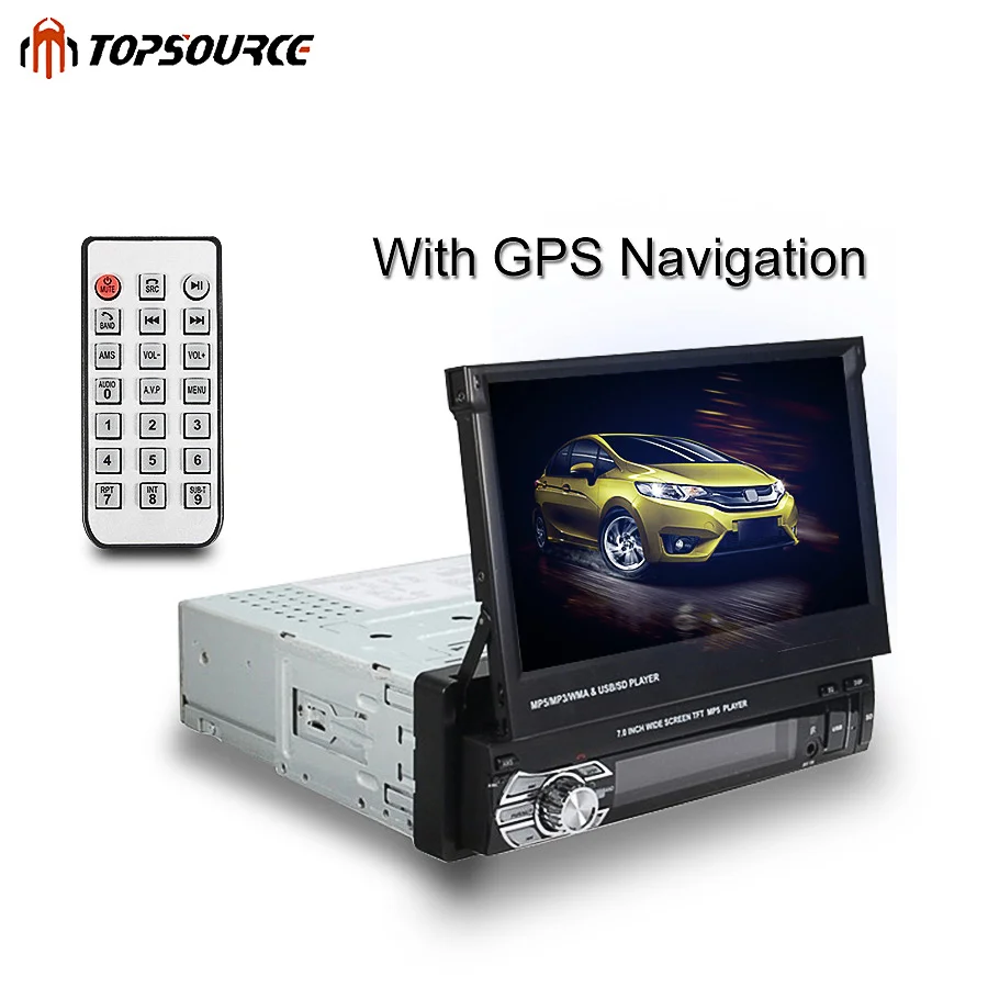 TOPSOURCE автомобильный MP4 MP5 плеер универсальный 9601 7 0 &quotHD сенсорный экран Bluetooth FM