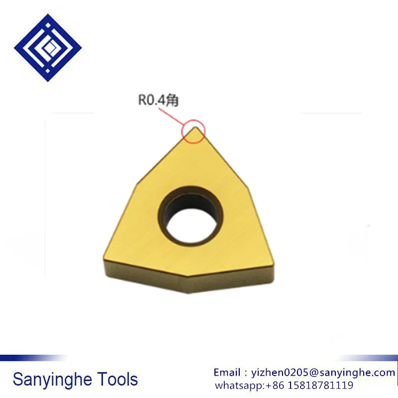

Высокое качество sanyinghe 10 шт./лот WNGA080404 TC300/WNGA080408 TC300 cnc карбидные Токарные Вставки cnc лезвие токарный станок резак инструмент