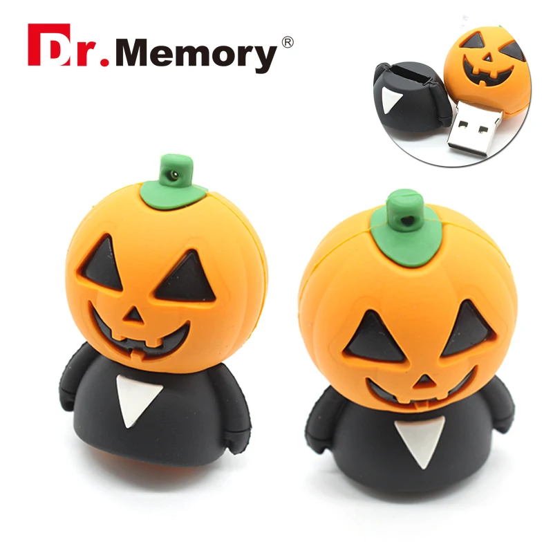 Happy halloween!USB flash drive pumpkin pendrive 4g/8g/16g/32g USB