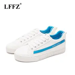LFFZ 2018 весенние и осенние модели taobao explosion Для женщин обувь низкие, чтобы Цвет улица выстрел обувь для учащихся Wyq195