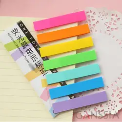 Bloc Notes autocollants colorés (ss a954), 1 pièce, mignon, en papier, papeterie, matériel zakka, fournitures scolaires 