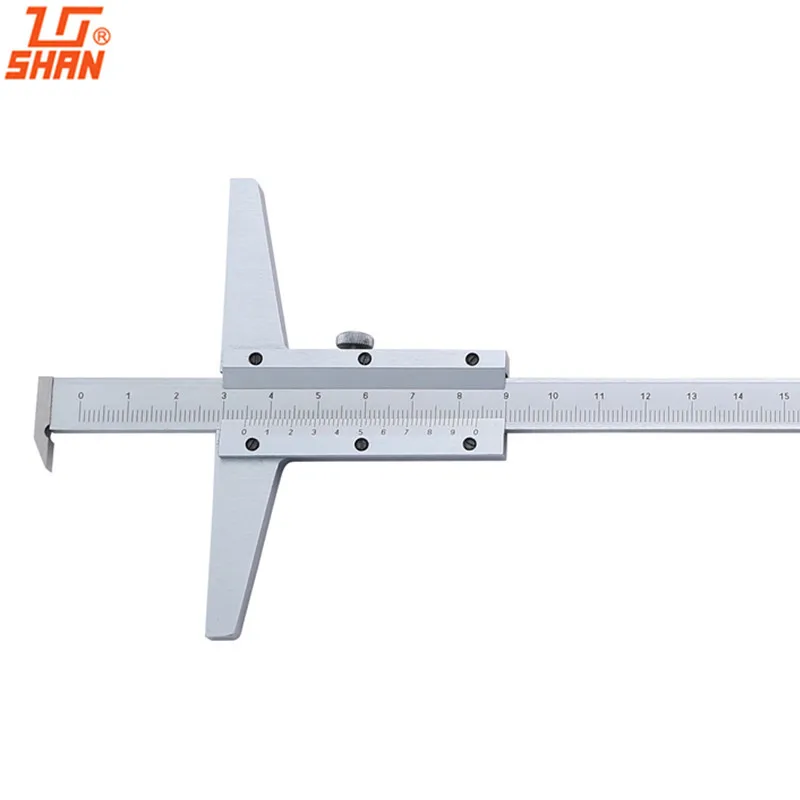 SHAN Depth font b Calipers b font 0 300mm 0 05mm With Hook Vernier font b