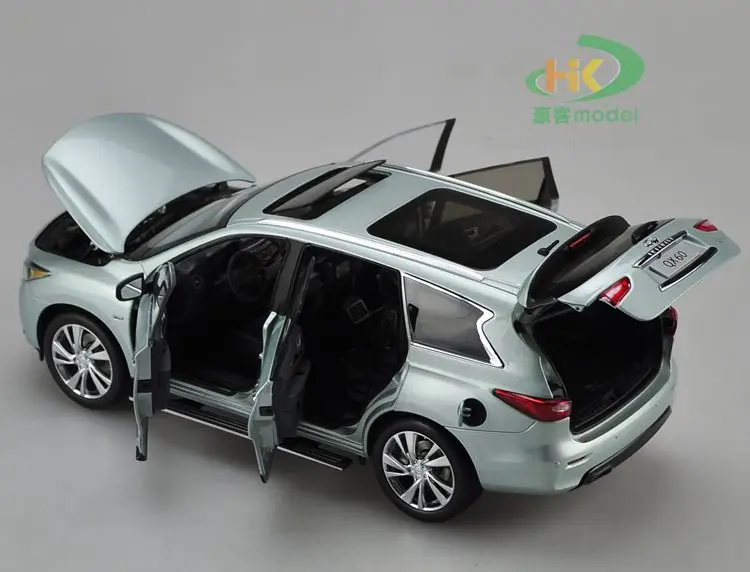 1:18 Infiniti QX60 SUV Педальная версия легкосплавная модель автомобиля литая под давлением металлическая Коллекция подарков для взрослых оригинальная коробка