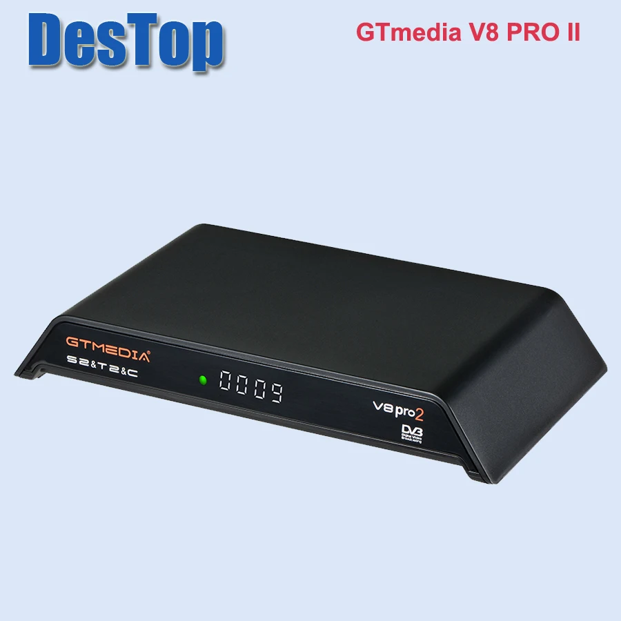 Freesat Gtmedia V8 PRO2 Combo спутниковый ресивер Поддержка DVB-S2+ T2/C Biss Key upgradef от v8 golden by DHL