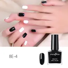 Нетоксичный глянцевый лак для ногтей 5 мл фиолетовый красный черный серый замочить от УФ гель лак клей маникюрный лак для ногтей