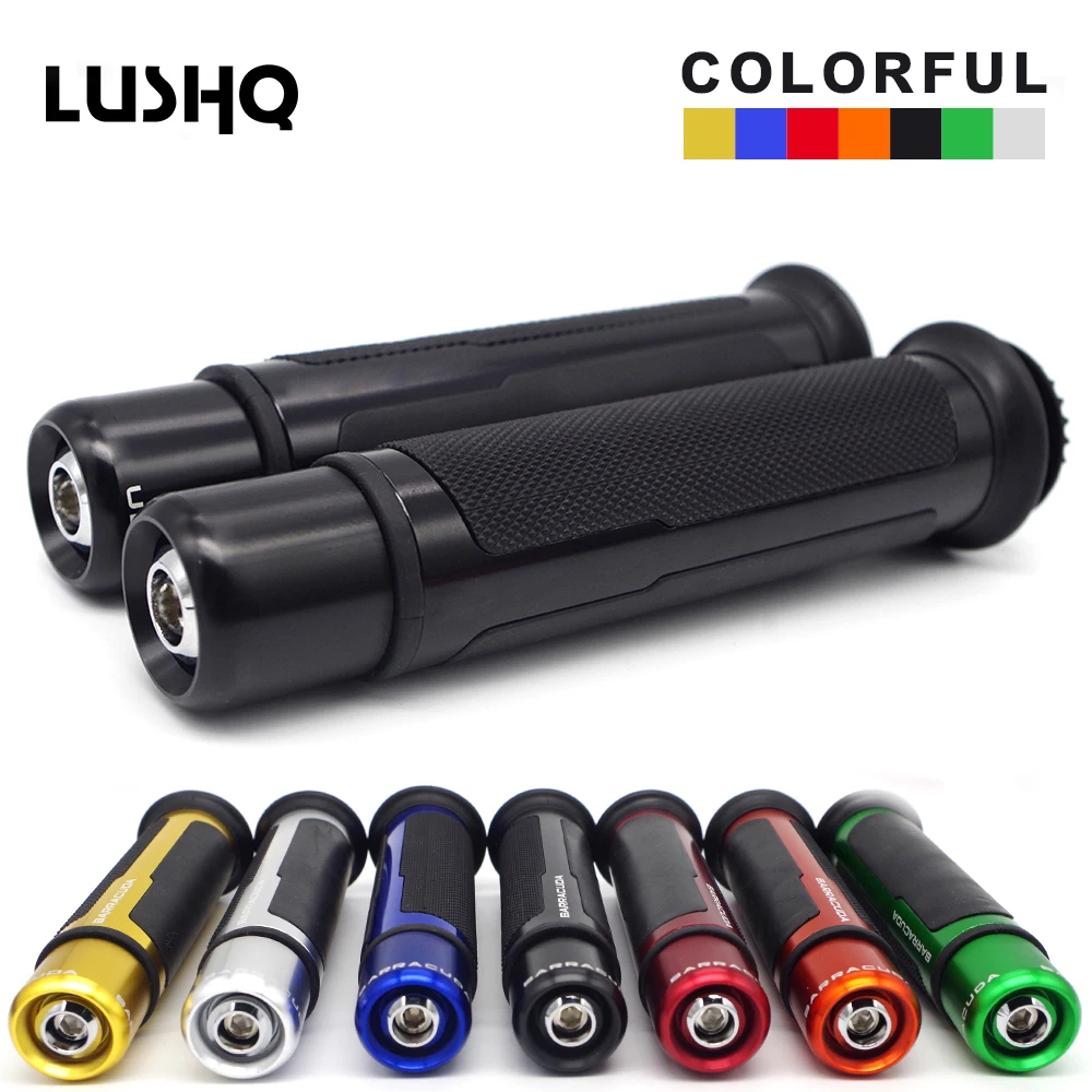 

Universal Motorcycle Handle Grips handlebar End CNC 22mm 7/8"cafe for honda shadow 750 suzuki burgman 400 ktm 690 suzuki m109r